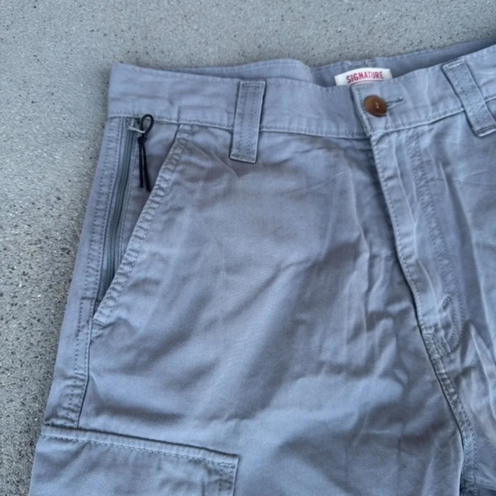 Levi's Signature Men's Secure Cargo Shorts‎ Size 30 Grey